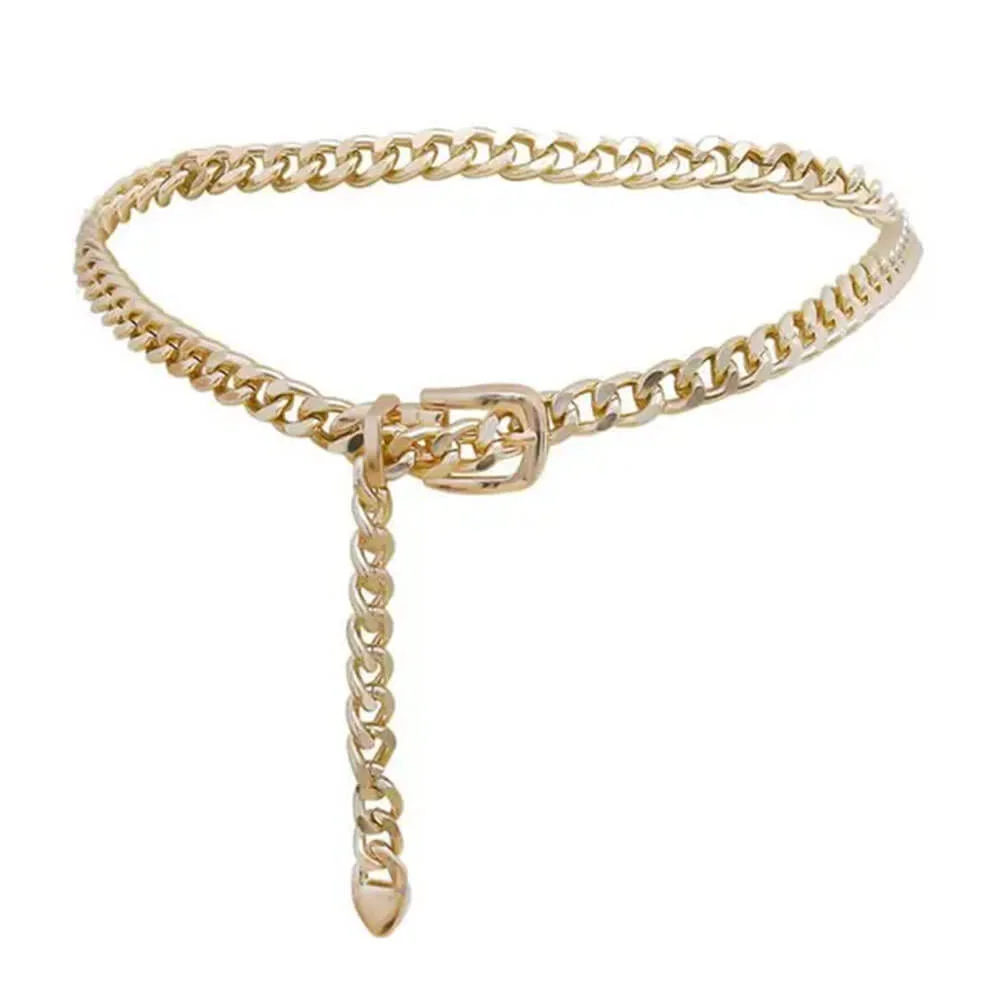 Chunky Buckle Chain Belt — view 1 Chunky Buckle Chain Belt — view 1