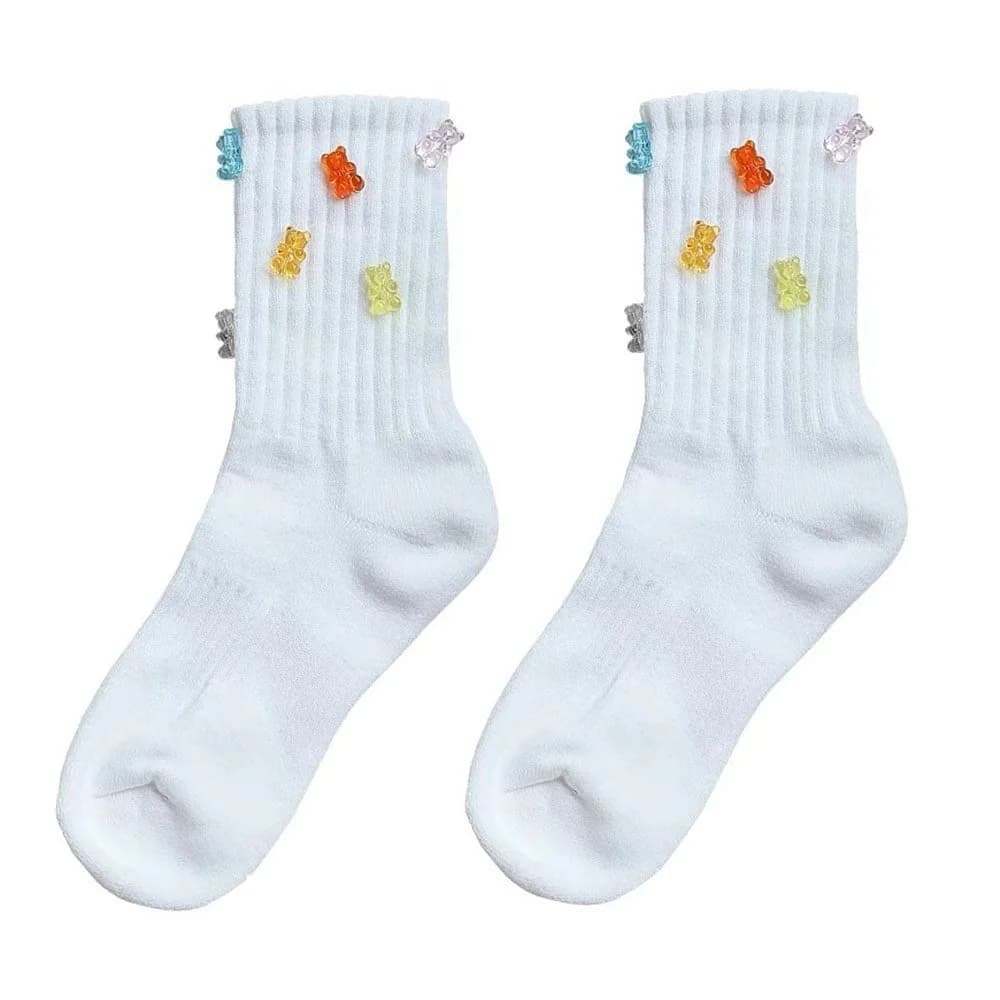 Gummy Bear Crew Socks — view 1 Gummy Bear Crew Socks — view 1