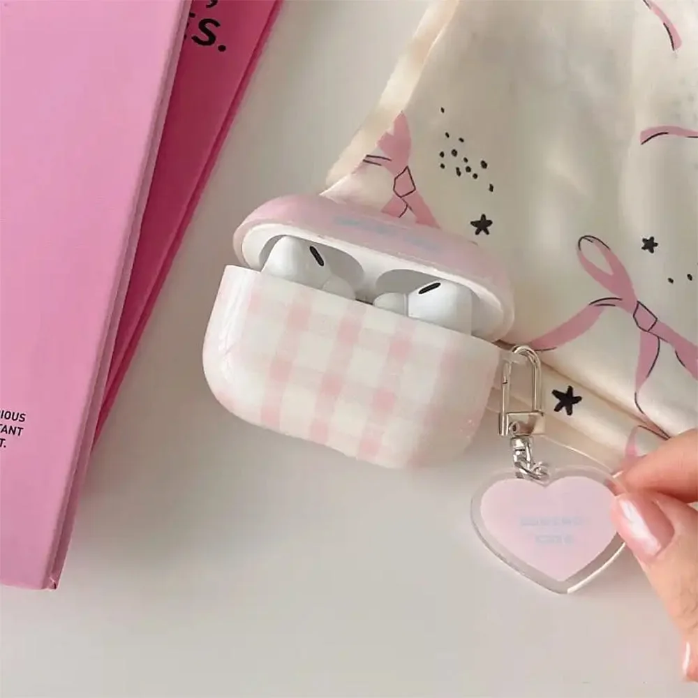 Soft Girl Plaid Airpods Case — view 2 Soft Girl Plaid Airpods Case — view 2