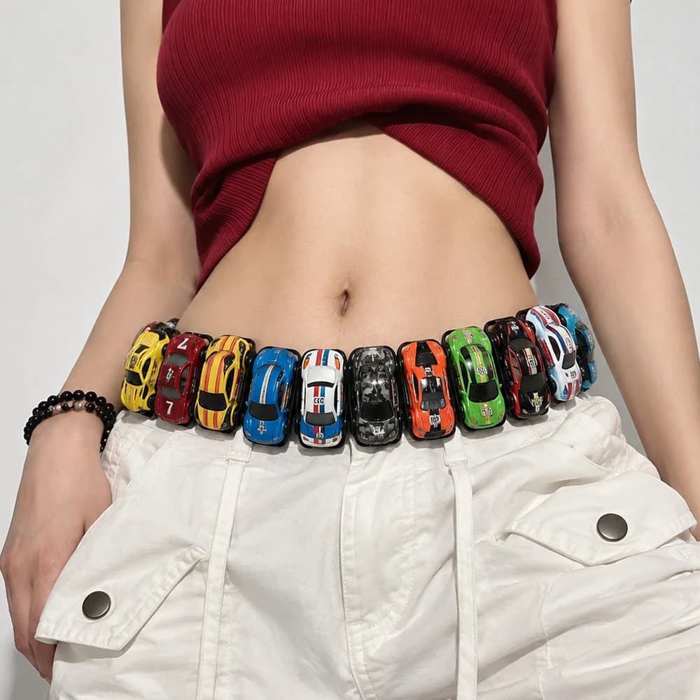Race Girl Toy Car Belt — view 2 Race Girl Toy Car Belt — view 2