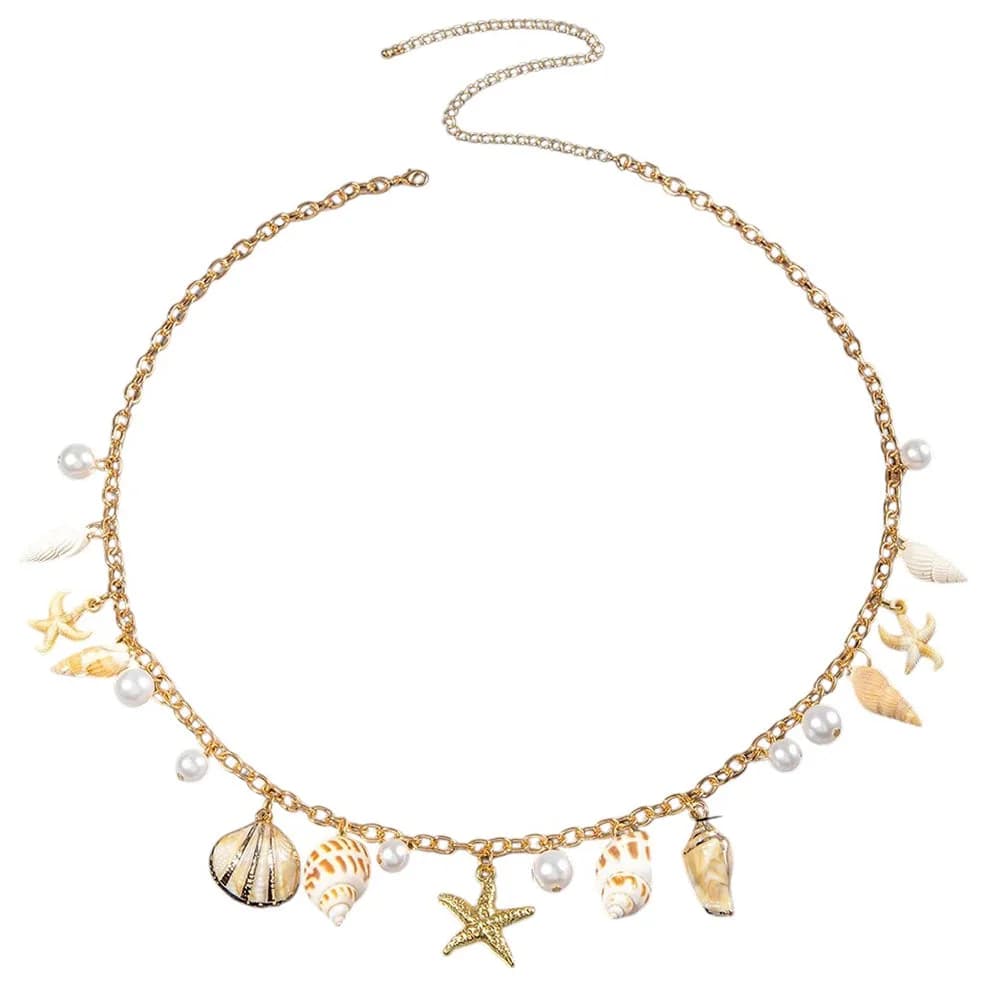Mermaid Aesthetic Chain Belt — view 1 Mermaid Aesthetic Chain Belt — view 1