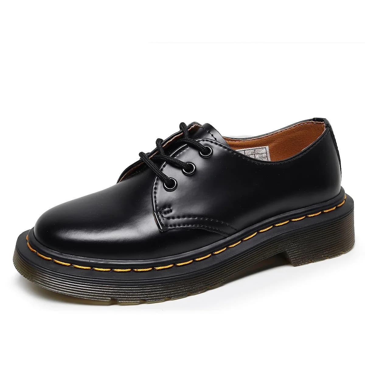 Rounded Toe Classic Oxford Shoes — view 2 Rounded Toe Classic Oxford Shoes — view 2