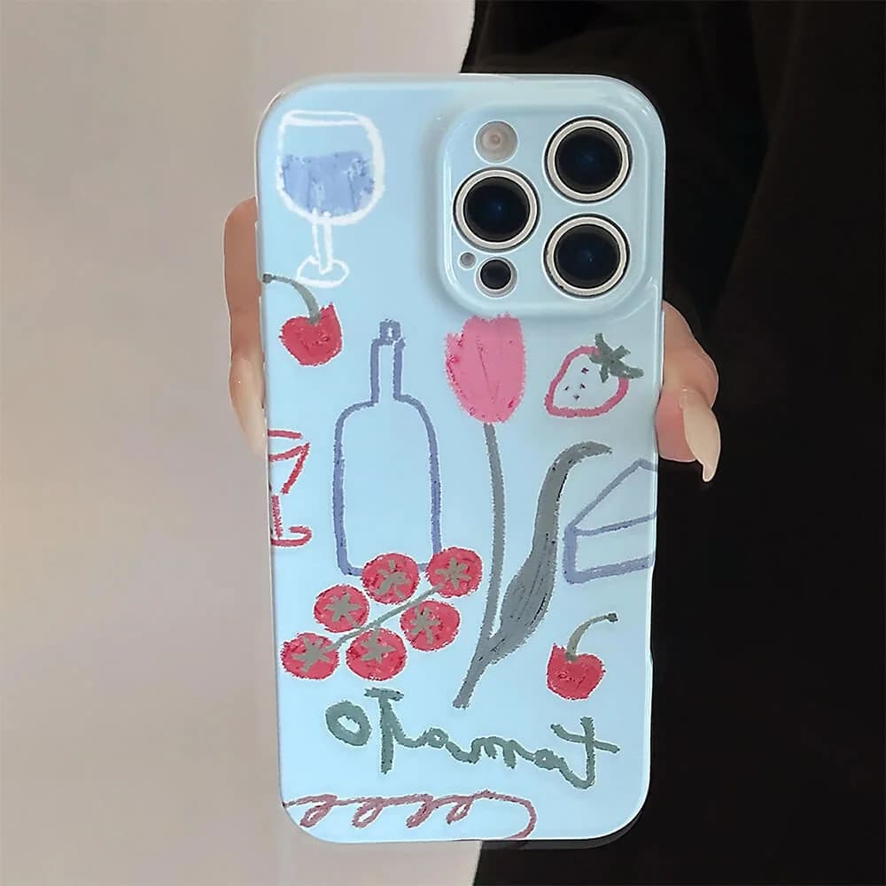 Still Life with Tomatoes iPhone Case — view 2 Still Life with Tomatoes iPhone Case — view 2