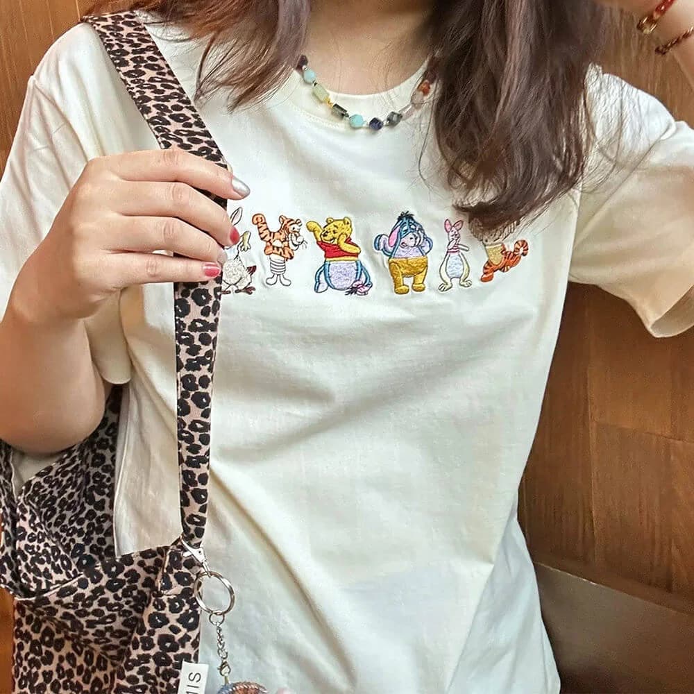 Costume Swap Embroidered Tee — view 3 Costume Swap Embroidered Tee — view 3