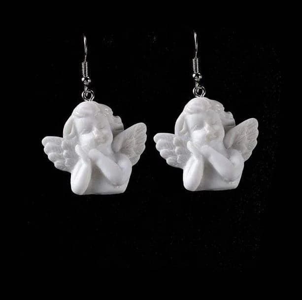 Baby Angel Earrings — view 1 Baby Angel Earrings — view 1