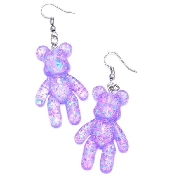 Pastel Bear Earrings — view 1 Pastel Bear Earrings — view 1