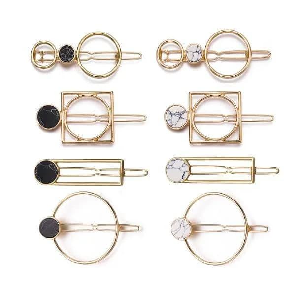 Marble Hair Pin — view 1 Marble Hair Pin — view 1