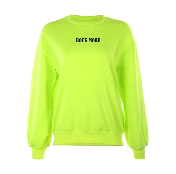 Neon Sweatshirt Green — view 1 Neon Sweatshirt Green — view 1