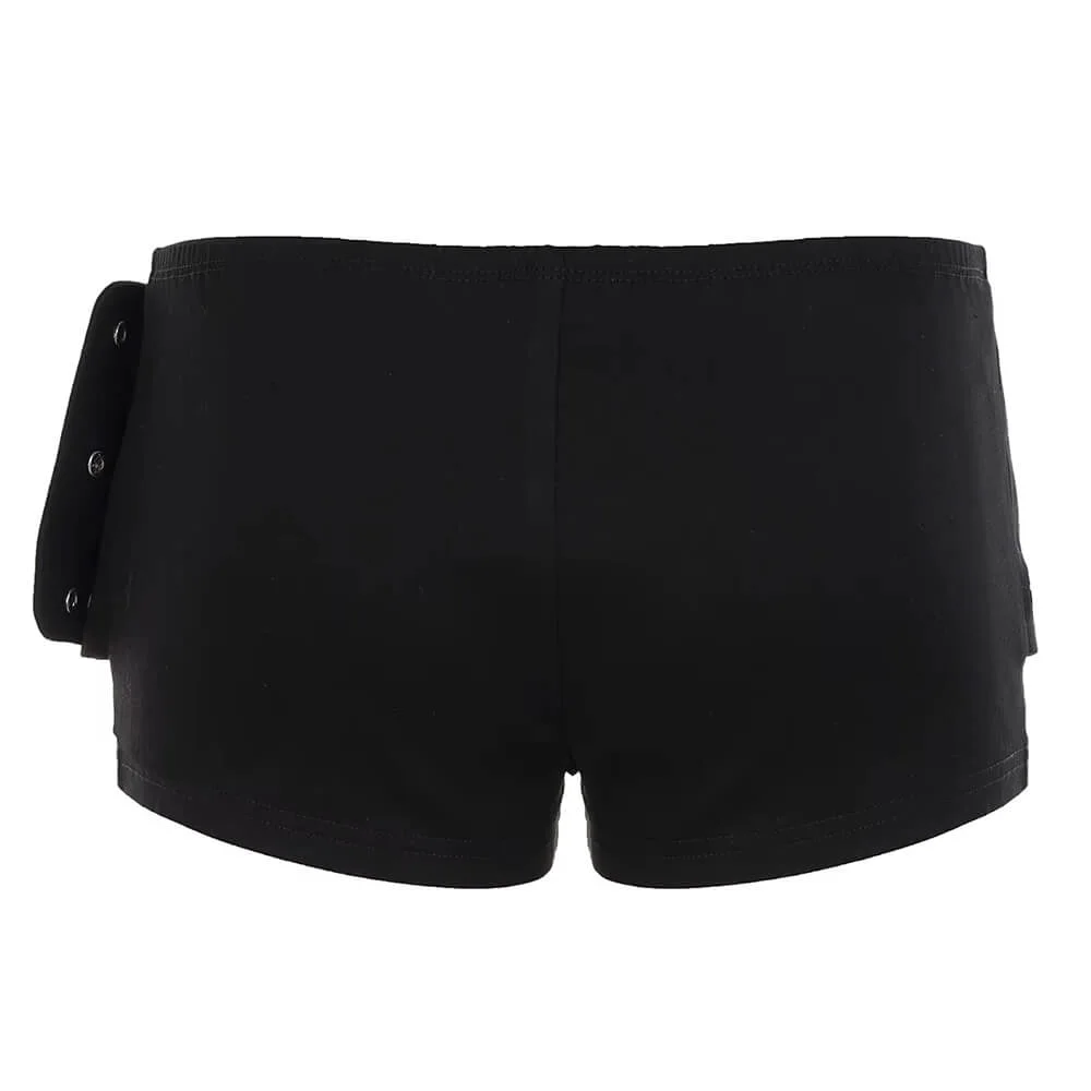 No Apologies Grommet Mini Shorts — view 2 No Apologies Grommet Mini Shorts — view 2