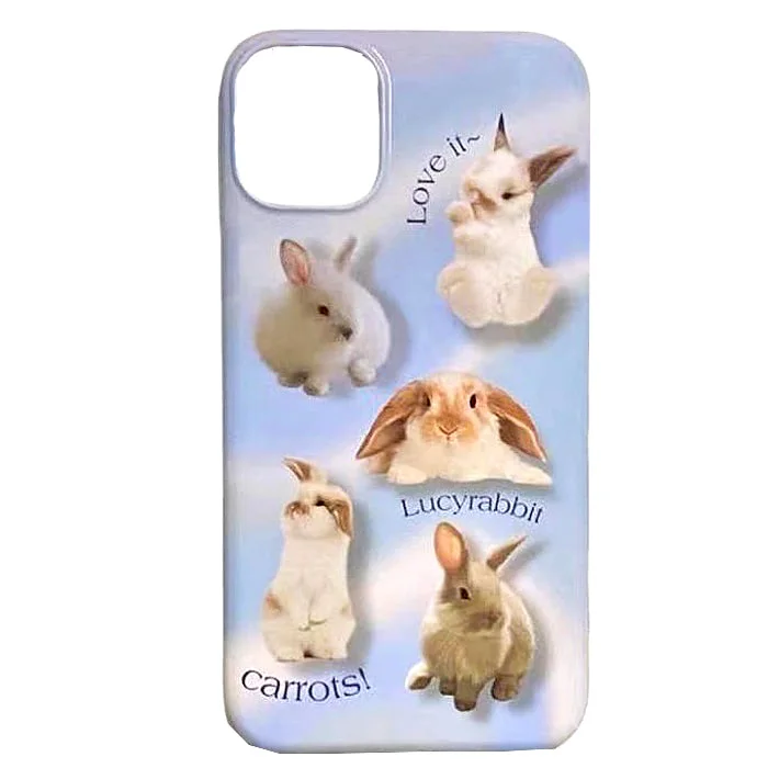 Lucky Rabbit iPhone Case — view 1 Lucky Rabbit iPhone Case — view 1