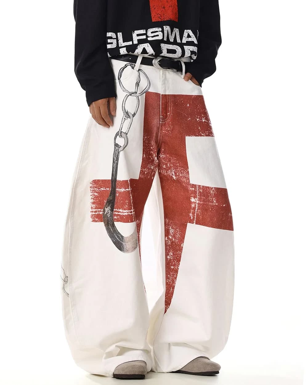 The Problem Child Wide Leg Pants — view 3 The Problem Child Wide Leg Pants — view 3