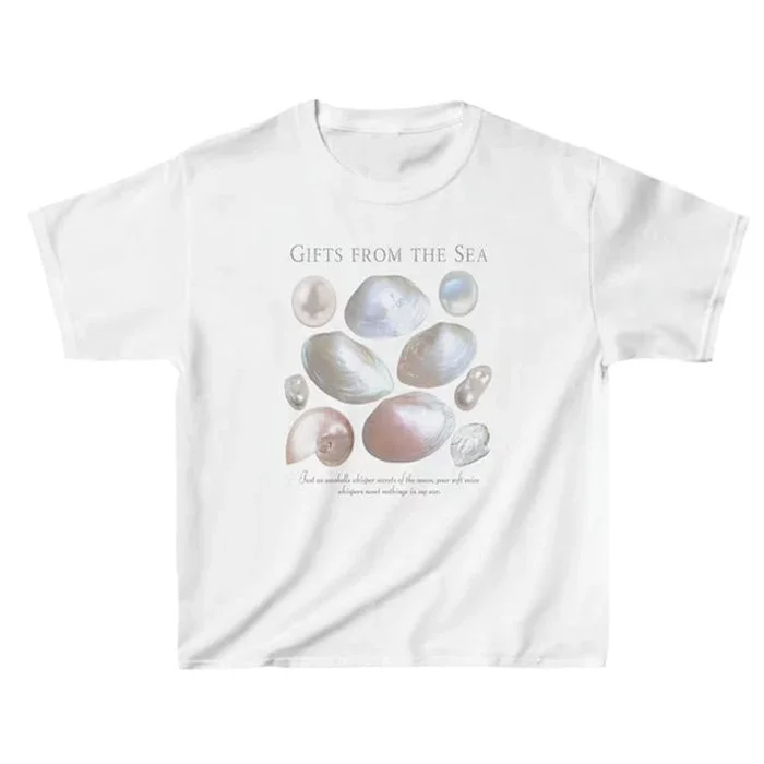 Mermaidcore Aesthetic T-Shirt — view 1 Mermaidcore Aesthetic T-Shirt — view 1