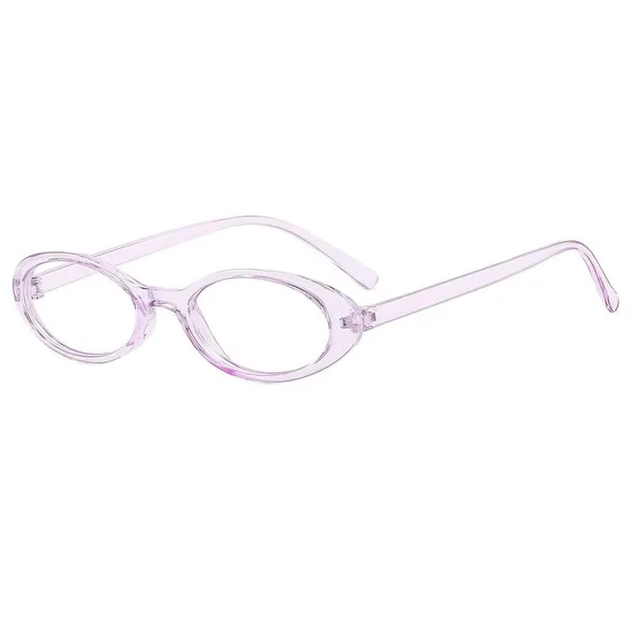 Pastel Oval Glasses — view 2 Pastel Oval Glasses — view 2