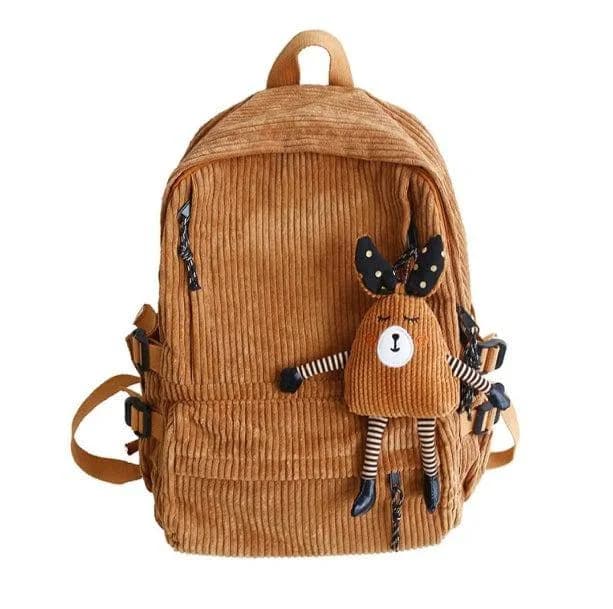 Classic Corduroy Backpack — view 1 Classic Corduroy Backpack — view 1