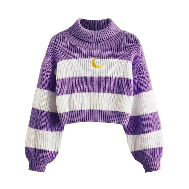 Moonlight Cropped Sweater — view 1 Moonlight Cropped Sweater — view 1