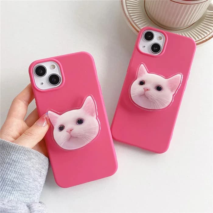 Cat Meme iPhone Case — view 2 Cat Meme iPhone Case — view 2