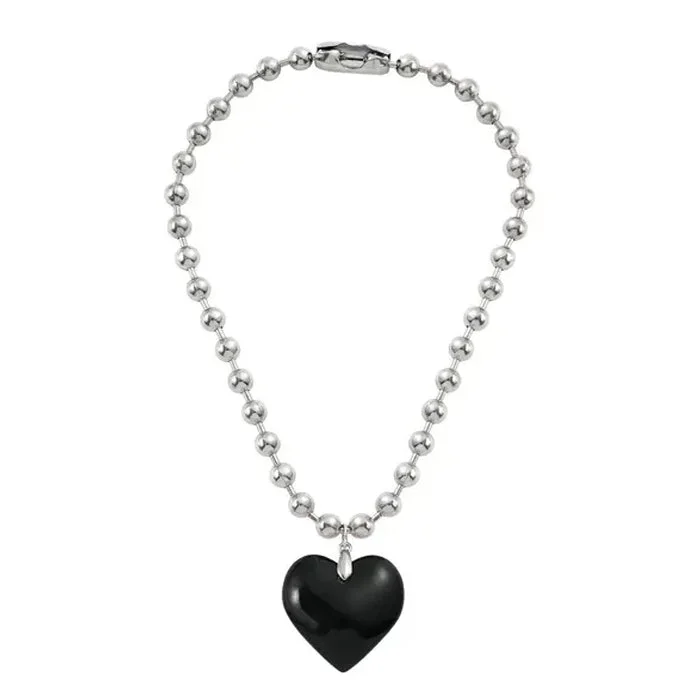 Big Heart Pendant Necklace — view 1 Big Heart Pendant Necklace — view 1