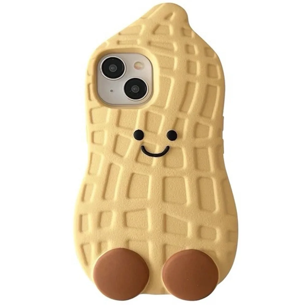 Cute Peanut iPhone Case — view 1 Cute Peanut iPhone Case — view 1