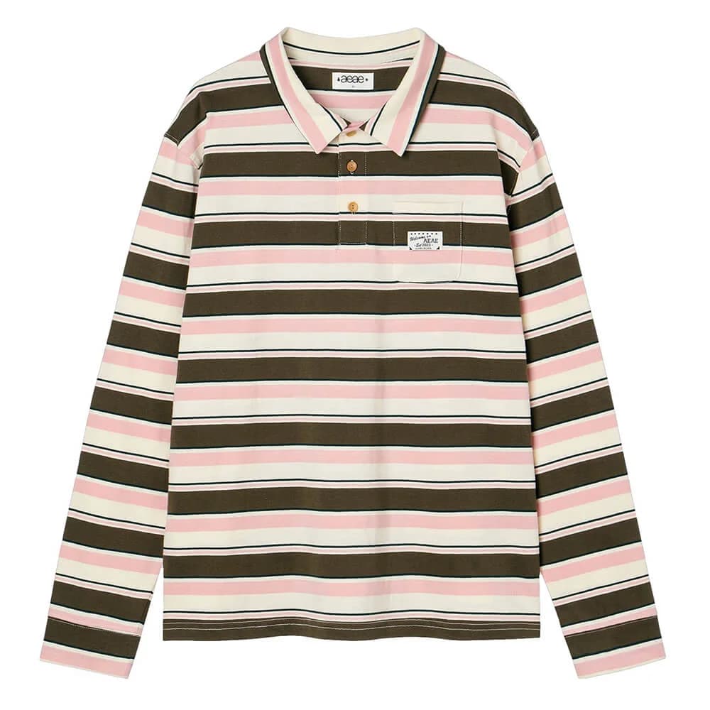 Dorm Room Diaries Stripe Rugby Polo — view 2 Dorm Room Diaries Stripe Rugby Polo — view 2