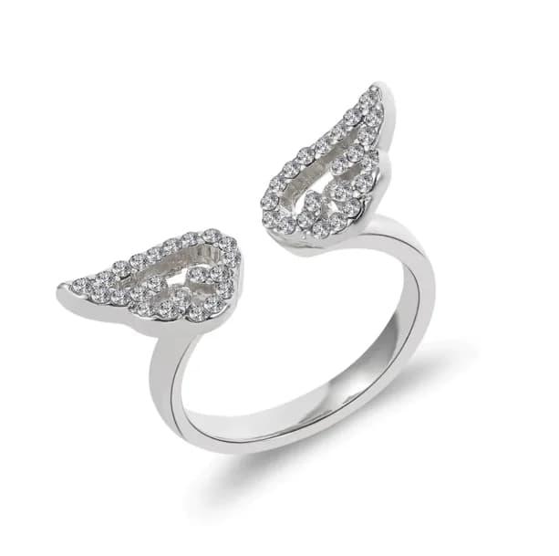 Angel Wings Ring — view 1 Angel Wings Ring — view 1