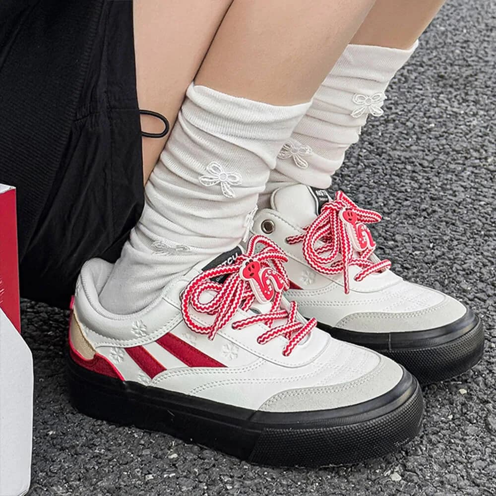 Red Apple Sneakers — view 3 Red Apple Sneakers — view 3