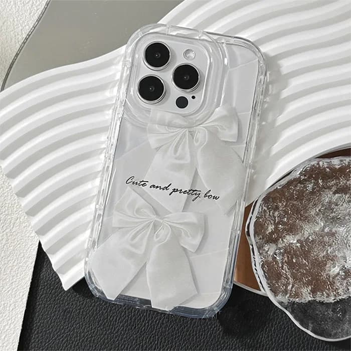 Pretty Bow iPhone Case — view 2 Pretty Bow iPhone Case — view 2
