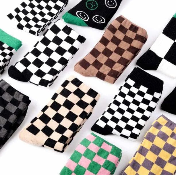 Checkered Socks — view 1 Checkered Socks — view 1