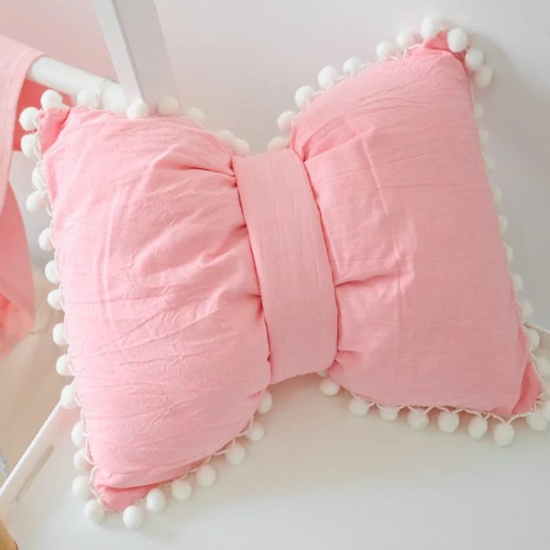 Bow Shaped Decorative Pillows — view 2 Bow Shaped Decorative Pillows — view 2