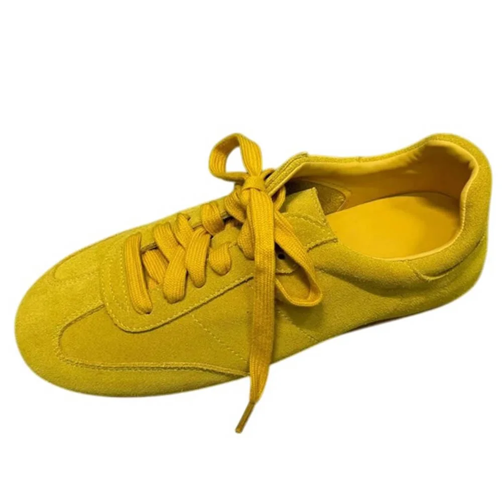 Social Rebel Low Top Suede Sneakers — view 2 Social Rebel Low Top Suede Sneakers — view 2