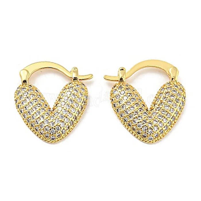 Love Me Tender Rhinestone Earrings — view 1 Love Me Tender Rhinestone Earrings — view 1