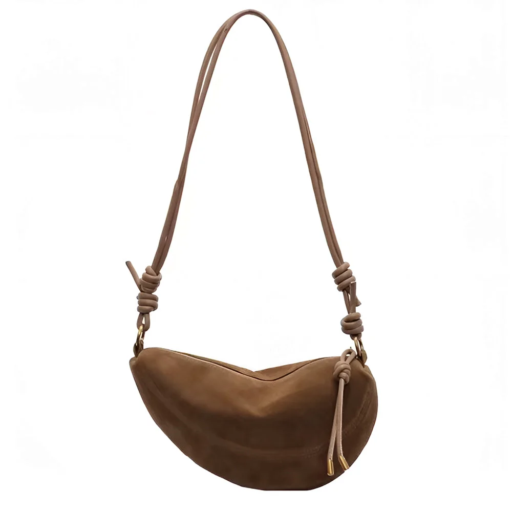 City Girl Problems Suede Hobo Bag — view 2 City Girl Problems Suede Hobo Bag — view 2