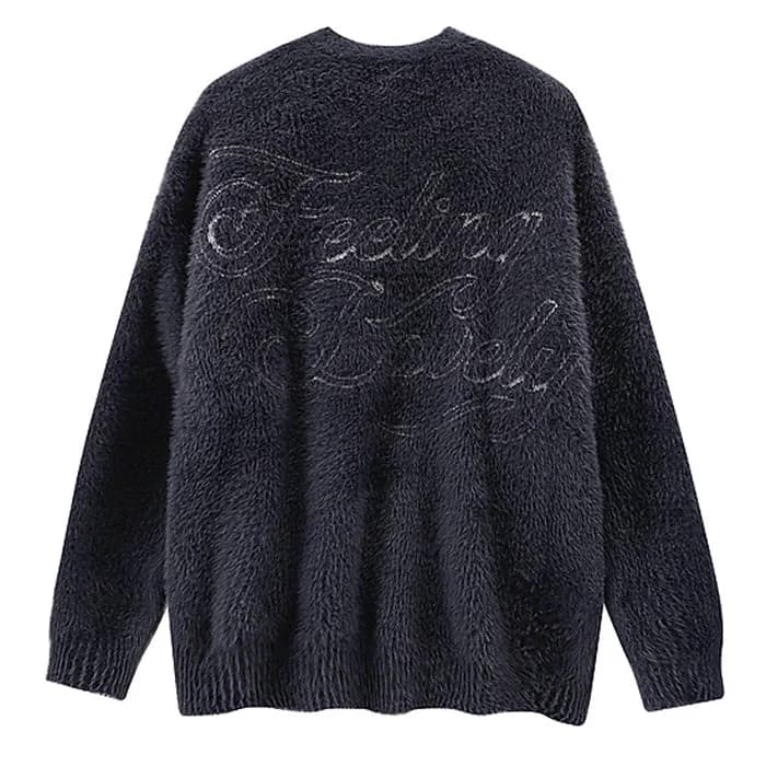 Heavenly Angels Oversized Sweater — view 3 Heavenly Angels Oversized Sweater — view 3