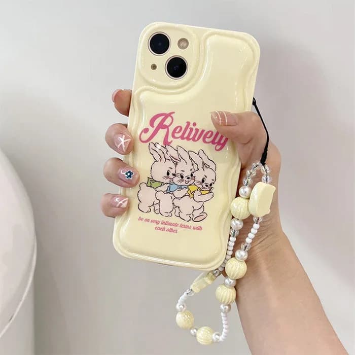 Relively Bunny iPhone Case — view 2 Relively Bunny iPhone Case — view 2