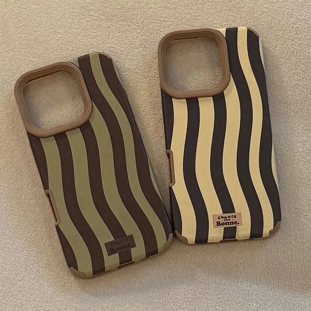 Chocolate Wave iPhone Case — view 2 Chocolate Wave iPhone Case — view 2