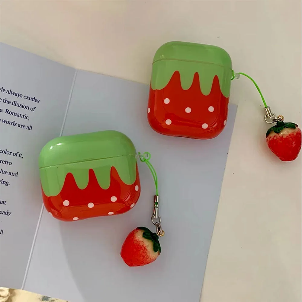 Strawberry AirPods Case — view 2 Strawberry AirPods Case — view 2