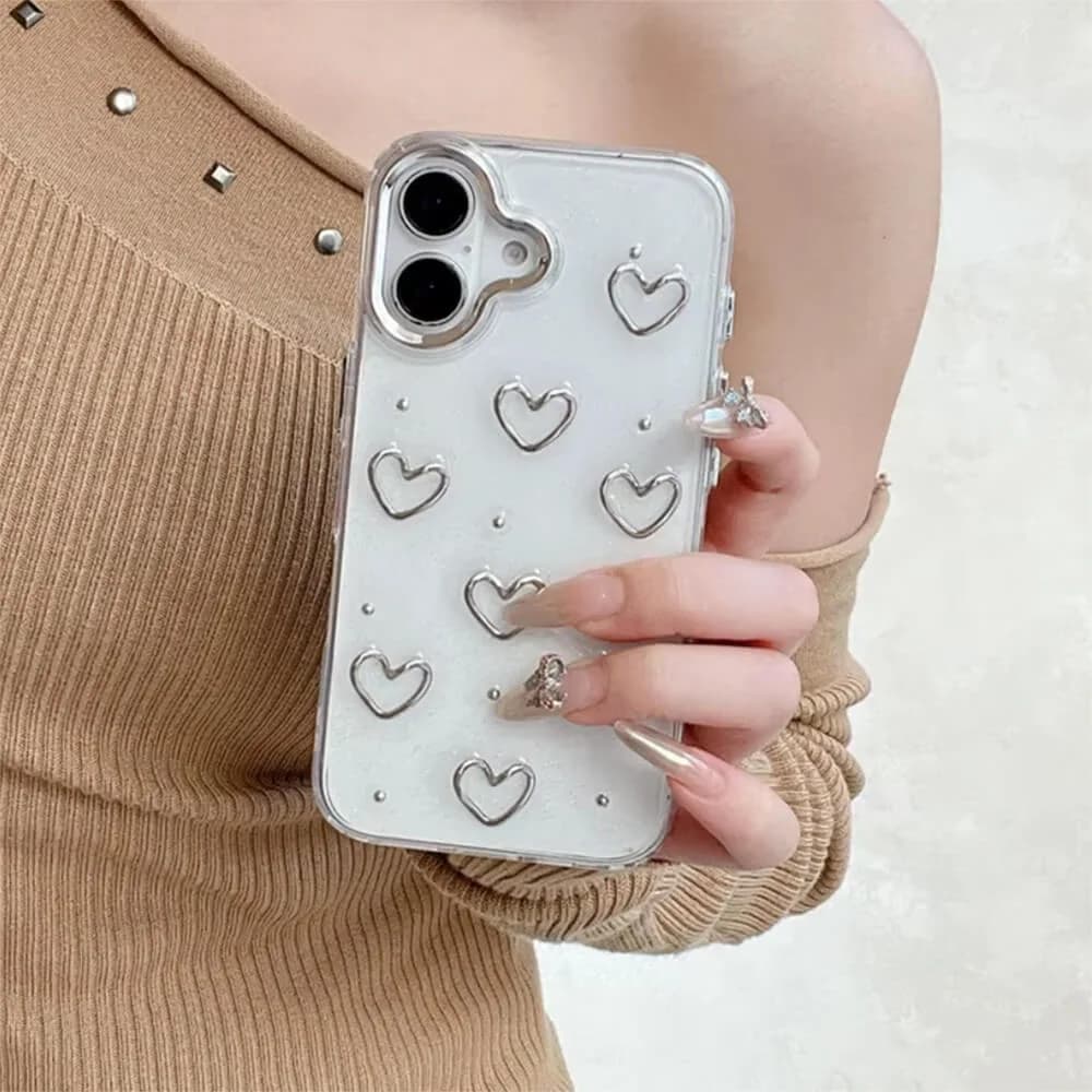 Minimalist Heart iPhone Case — view 2 Minimalist Heart iPhone Case — view 2