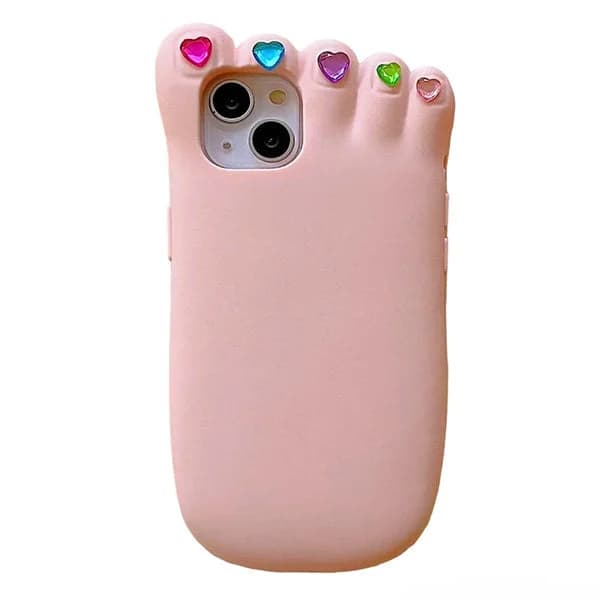 3D Foot Shaped IPhone Case — view 1 3D Foot Shaped IPhone Case — view 1