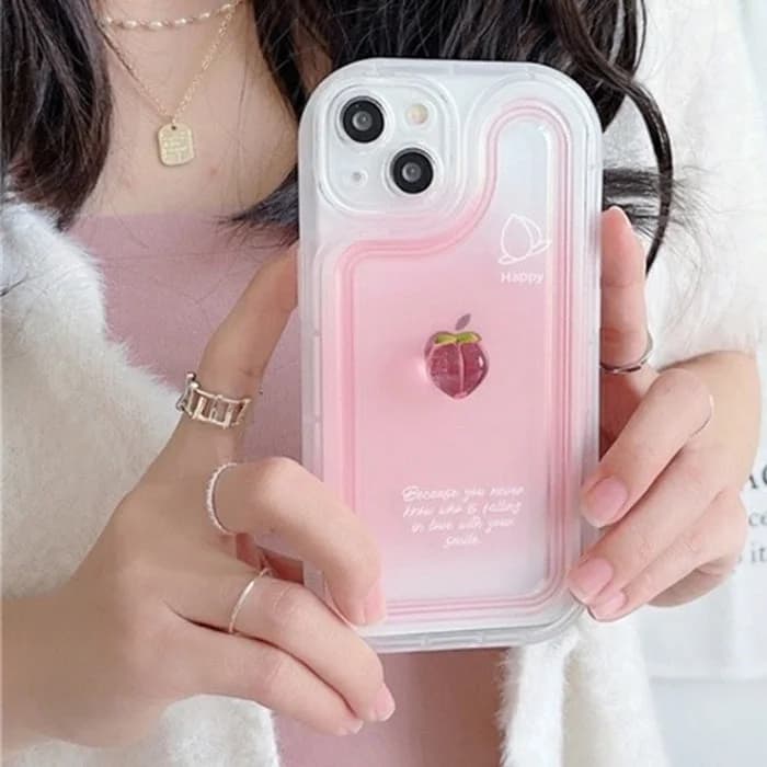 Peachy 3D iPhone Case — view 2 Peachy 3D iPhone Case — view 2