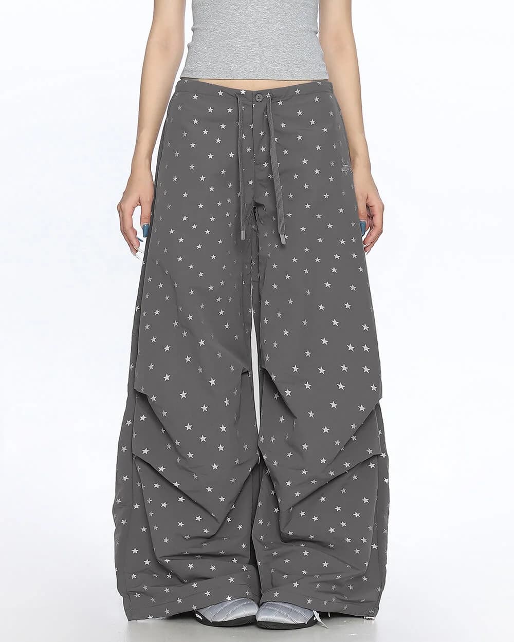 Star Print Baggy Pants — view 3 Star Print Baggy Pants — view 3