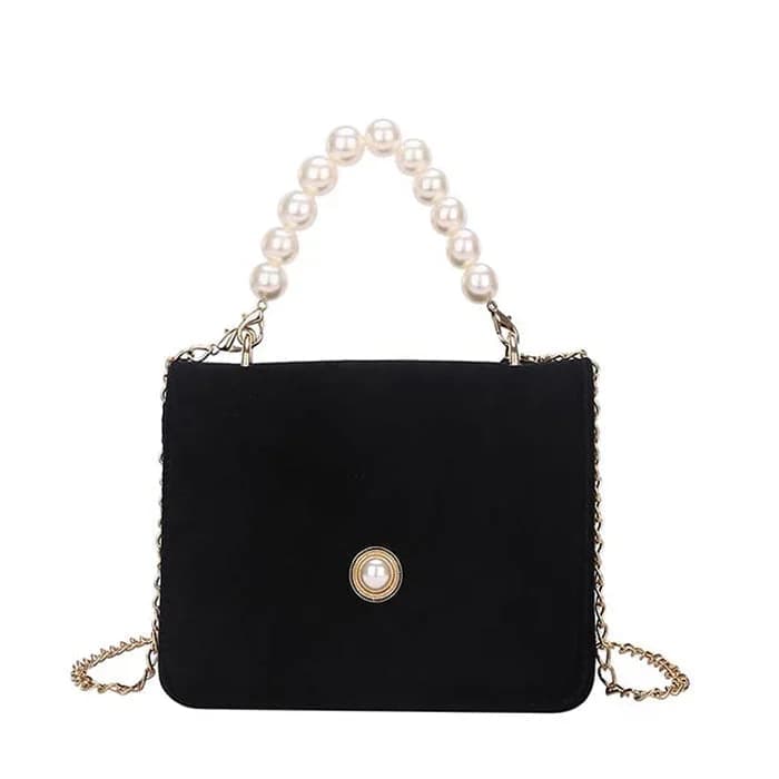 French Girl Pearl Chain Bag — view 1 French Girl Pearl Chain Bag — view 1