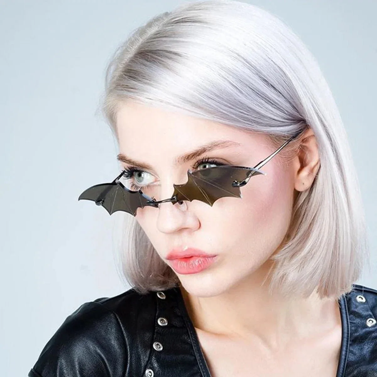 Midnight Bat Wing Sunglasses — view 2 Midnight Bat Wing Sunglasses — view 2