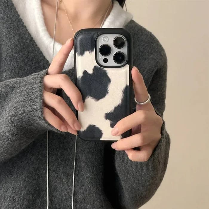 Cow Print iPhone Case — view 2 Cow Print iPhone Case — view 2