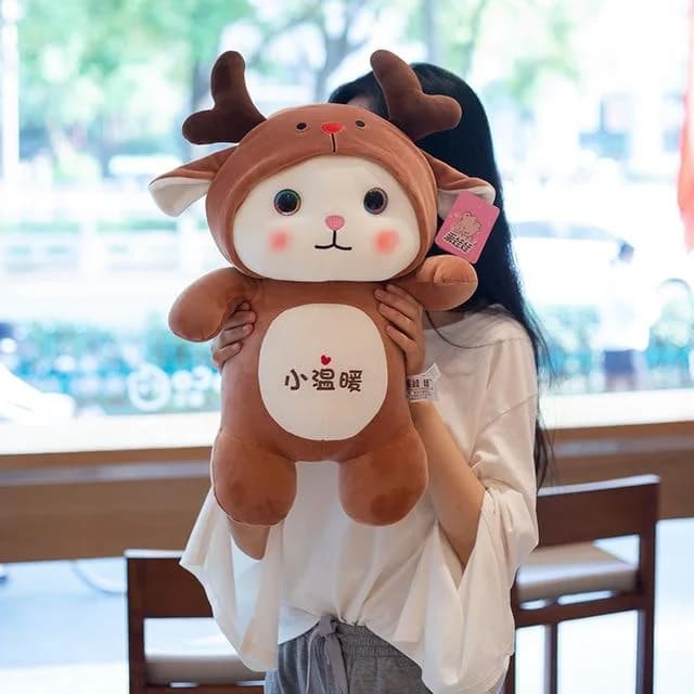 Dressed Kawaii Cat Plush — view 3 Dressed Kawaii Cat Plush — view 3
