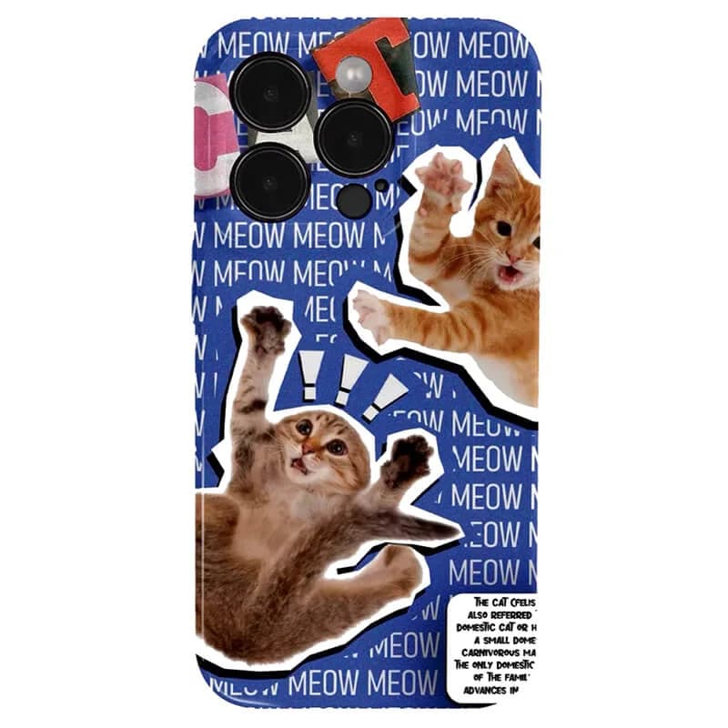 Meow Meow iPhone Case — view 1 Meow Meow iPhone Case — view 1