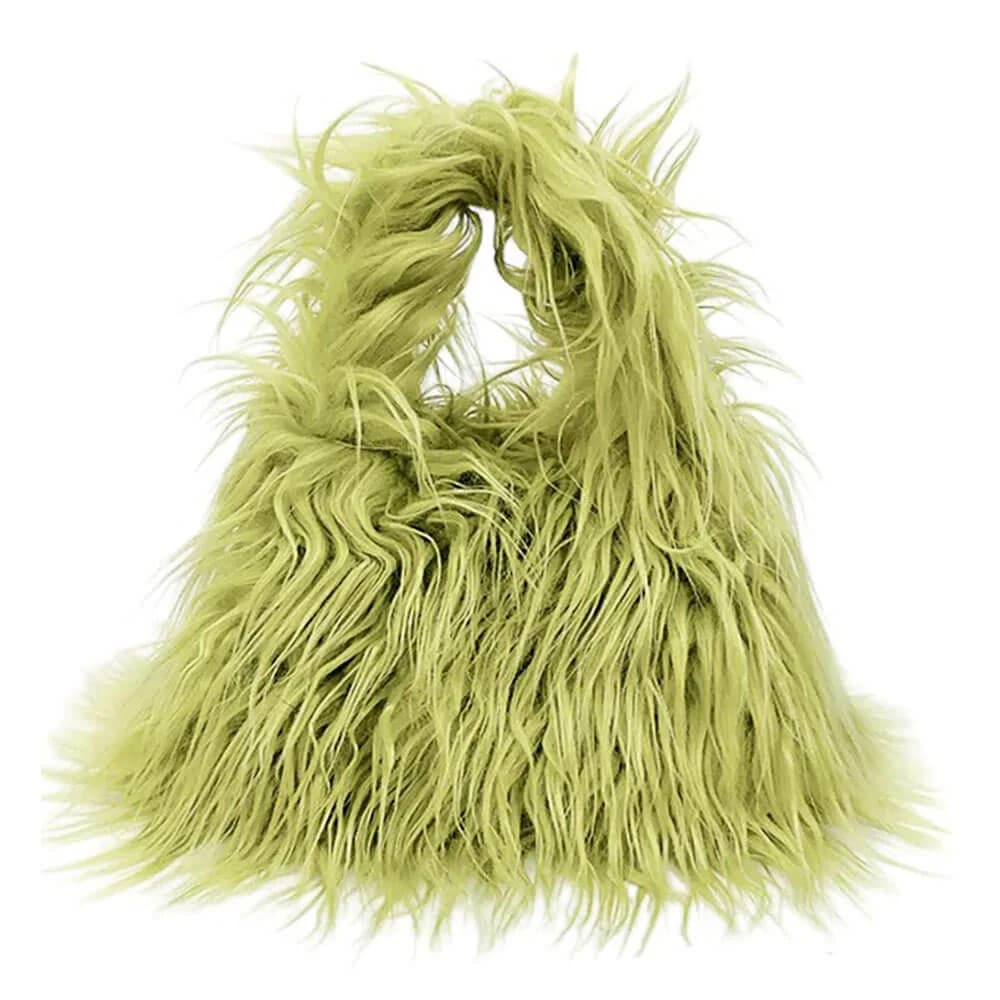 Y2K Style Fuzzy Mini Bag — view 2 Y2K Style Fuzzy Mini Bag — view 2