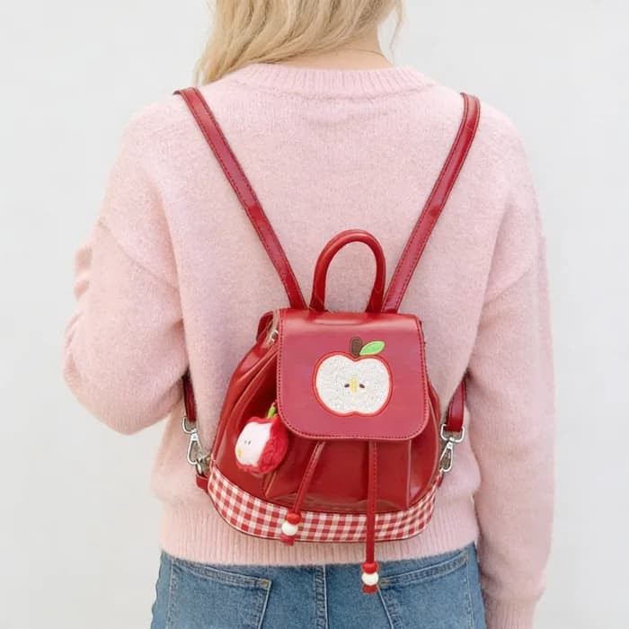 Sweet Apple Mini Backpack — view 2 Sweet Apple Mini Backpack — view 2