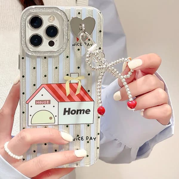 Grandma's House Bow iPhone Case — view 2 Grandma's House Bow iPhone Case — view 2