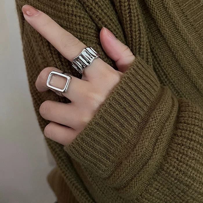Minimalist Ring Set — view 2 Minimalist Ring Set — view 2