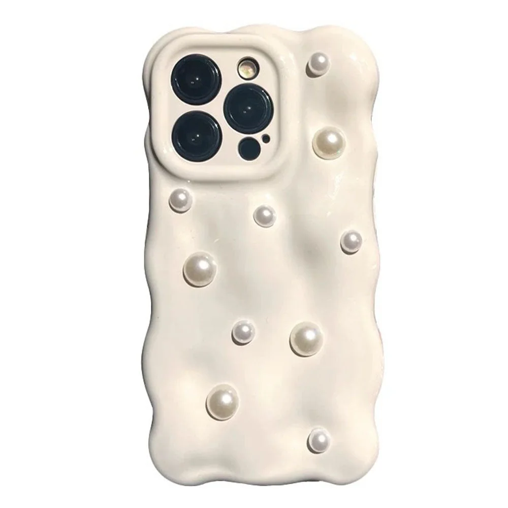 French Girl Pearl iPhone Case — view 1 French Girl Pearl iPhone Case — view 1