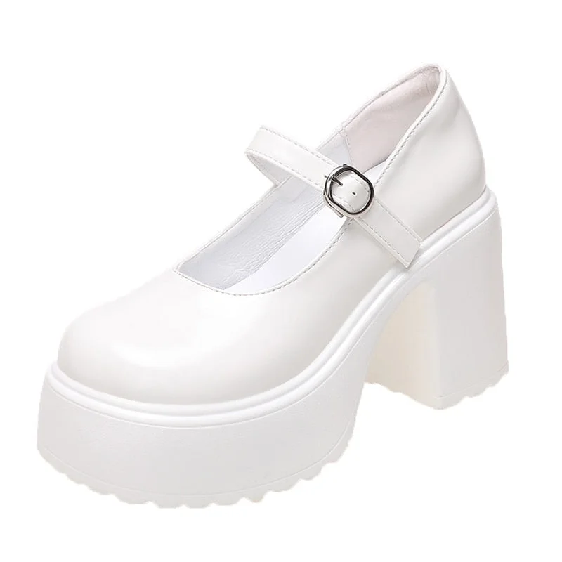 Classic Mary Jane Platform Shoes — view 2 Classic Mary Jane Platform Shoes — view 2